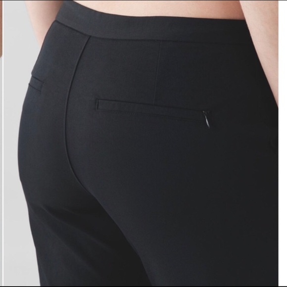 Lululemon Trek Trouser Pants Black Size 8 - Picture 9 of 15